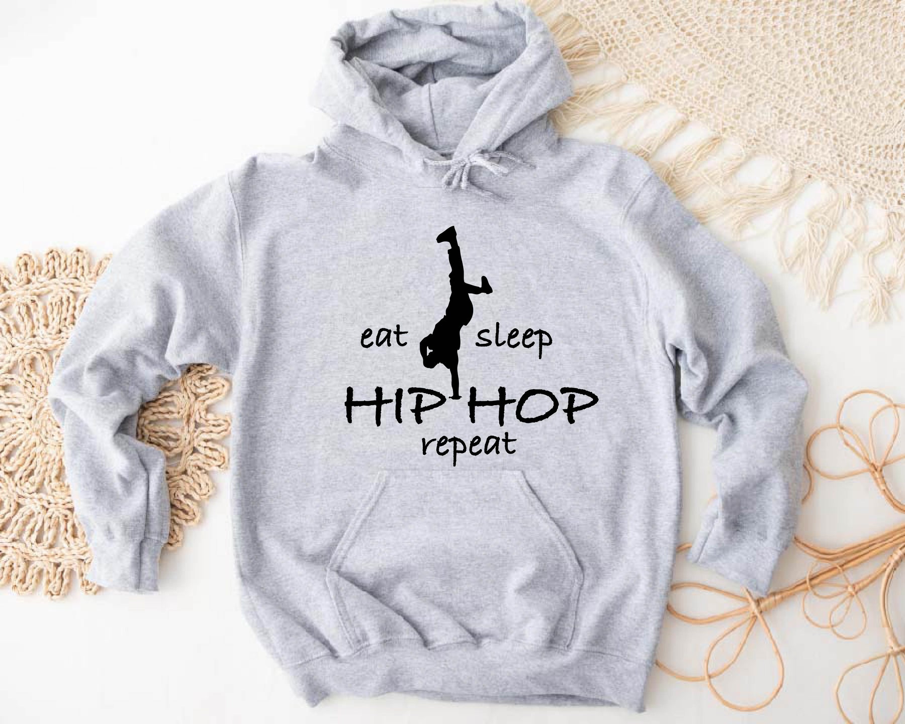 Eat Sleep Hip Hop Sweatshirt