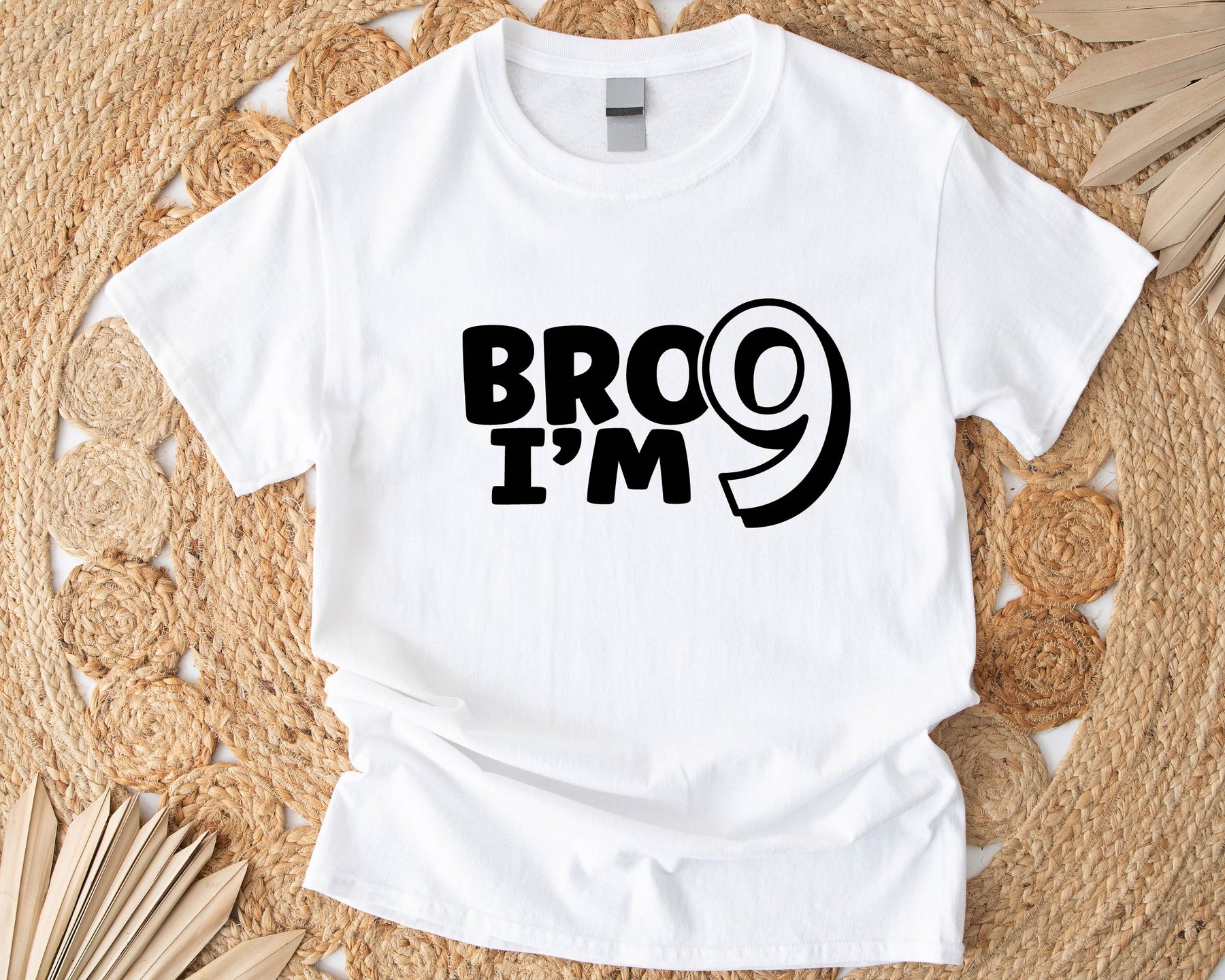 Bro I'm 9 Shirt