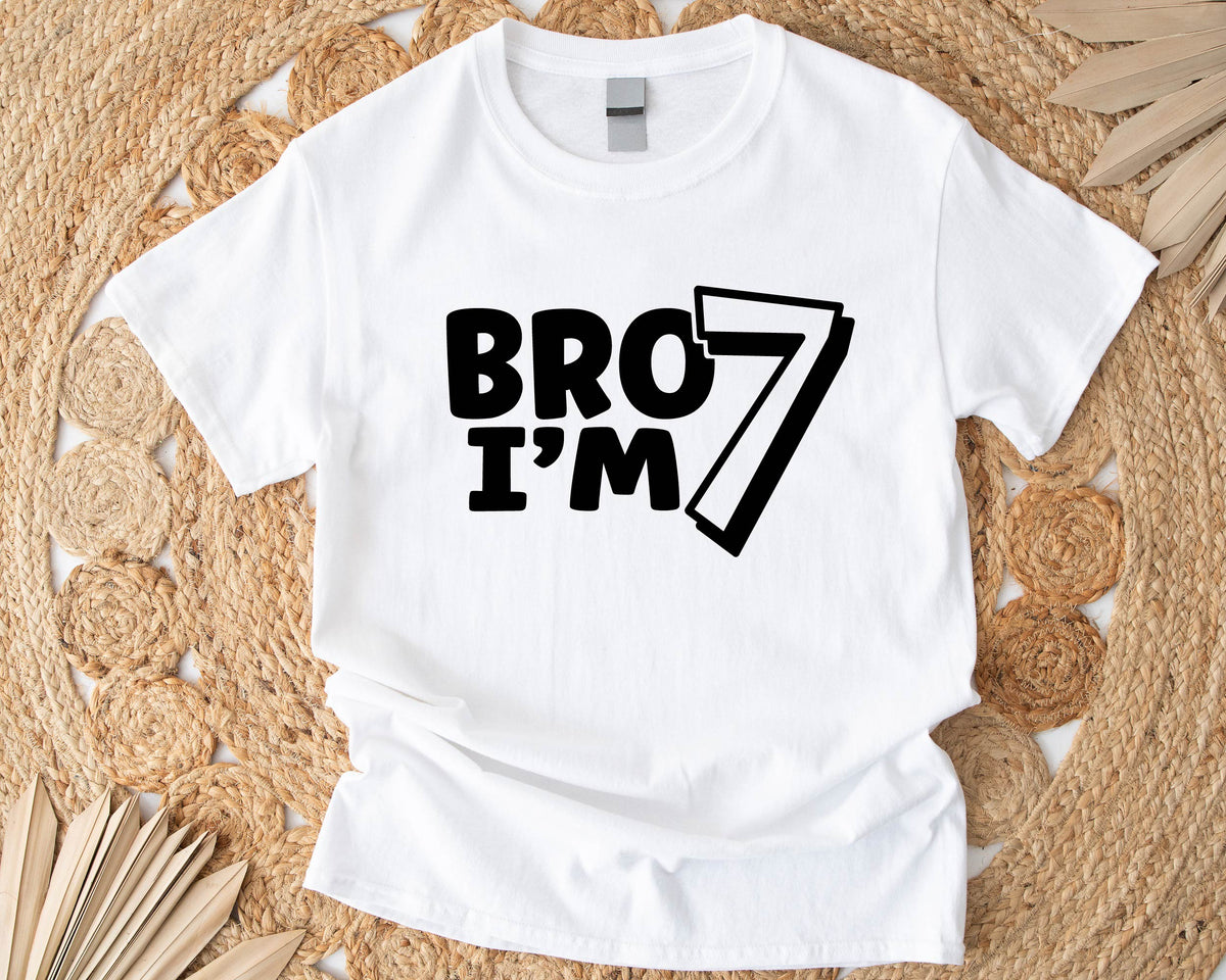 Bro I'm 7 Shirt