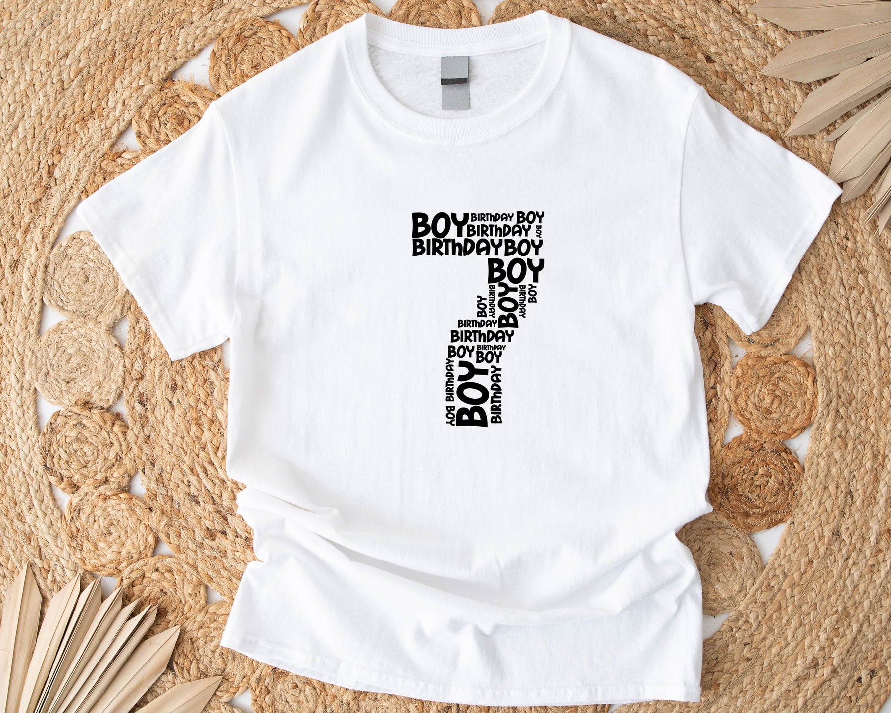 Funny Boys 7th Birthday Shirt