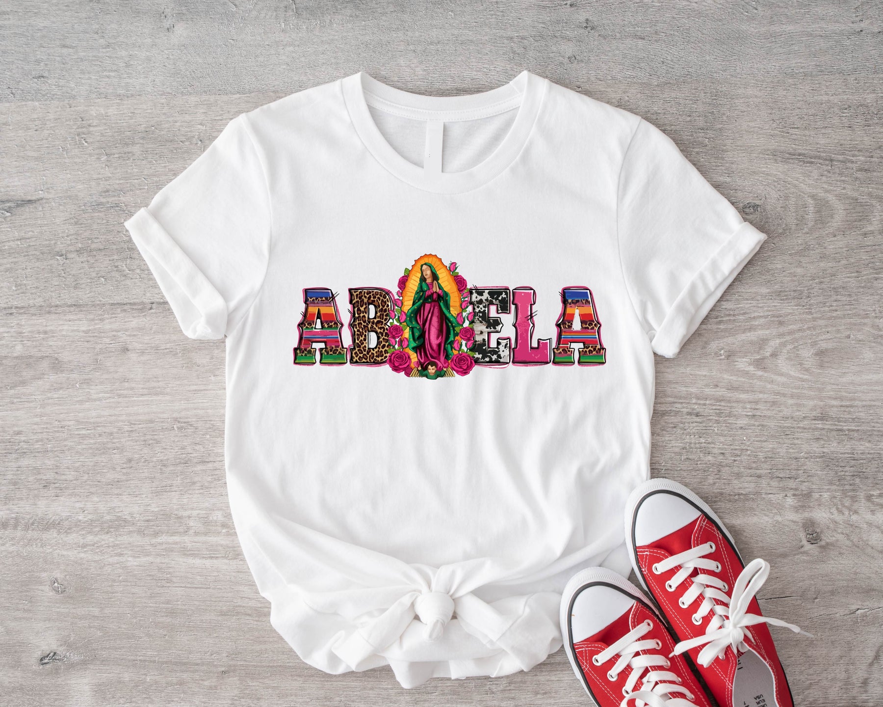 Abuela Shirt, Abuela Our Lady T-shirt