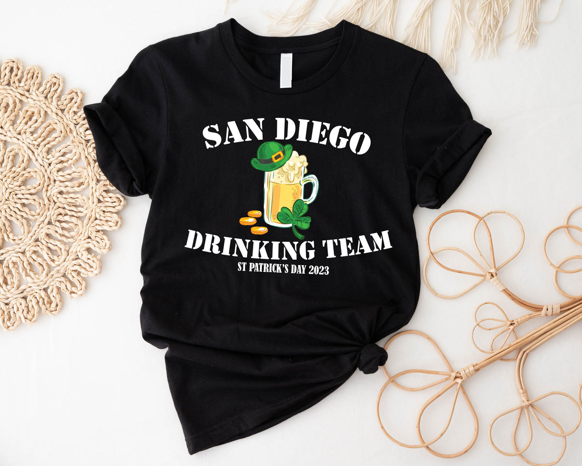 San Diego Drinking Team St Patrick's Day 2023 Shirt