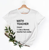 Math Teacher Shirt