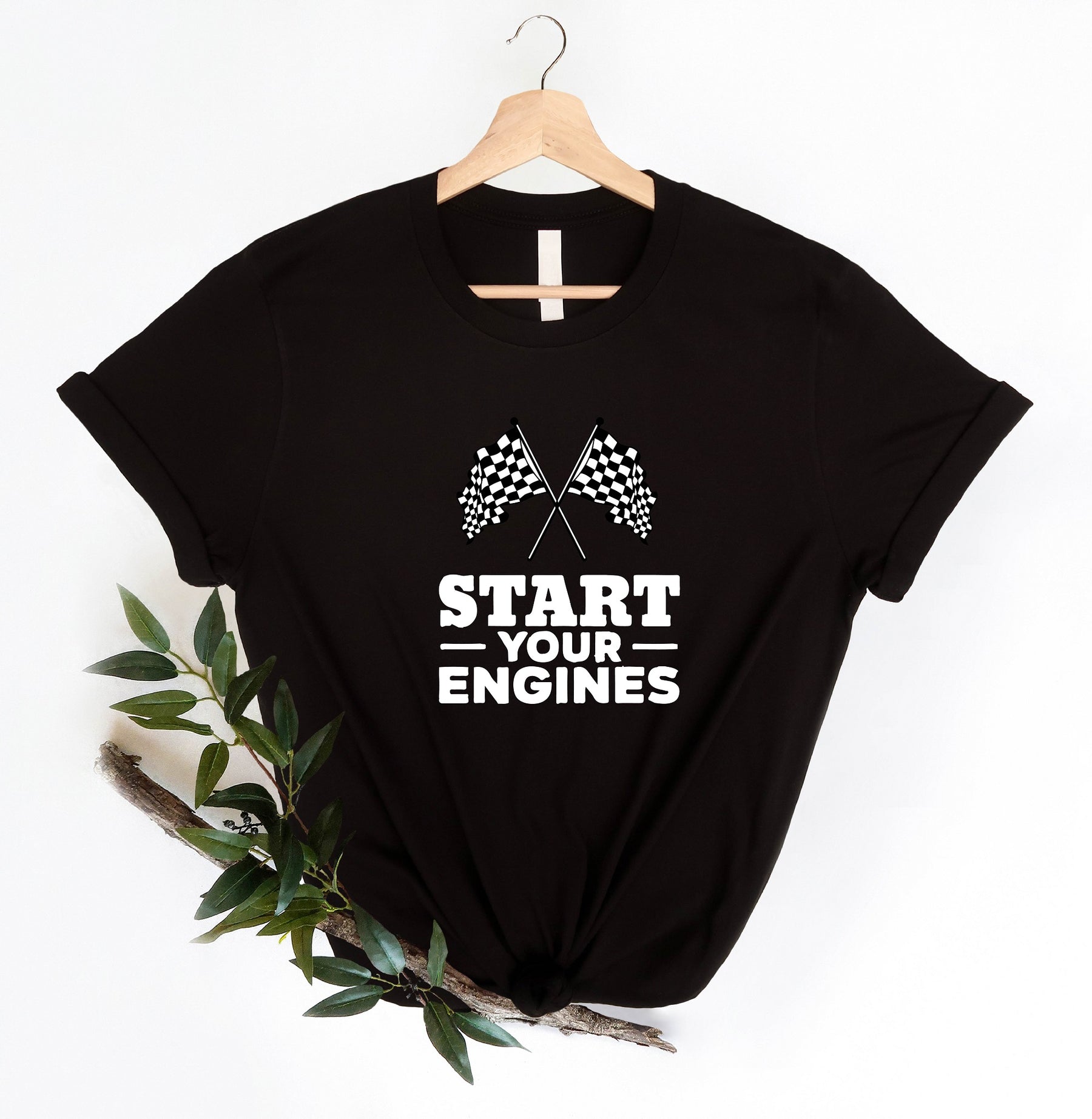 Start Your Engine Race Shirt