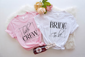 Bride To Be & Bach Crew Shirt