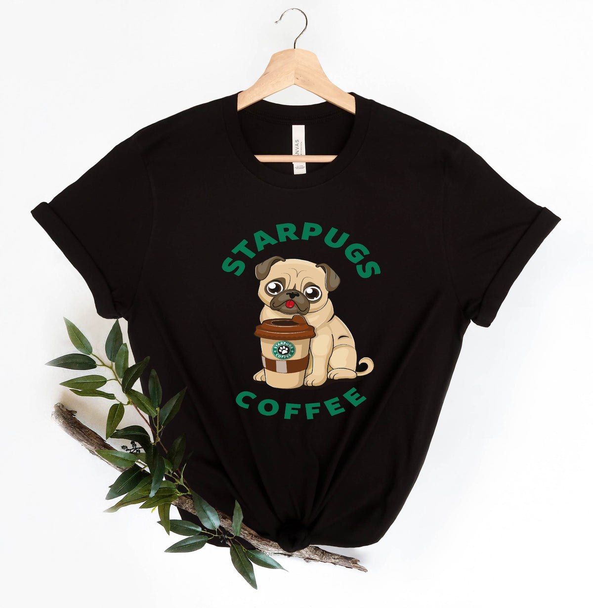 STARPUGS Coffee Shirt