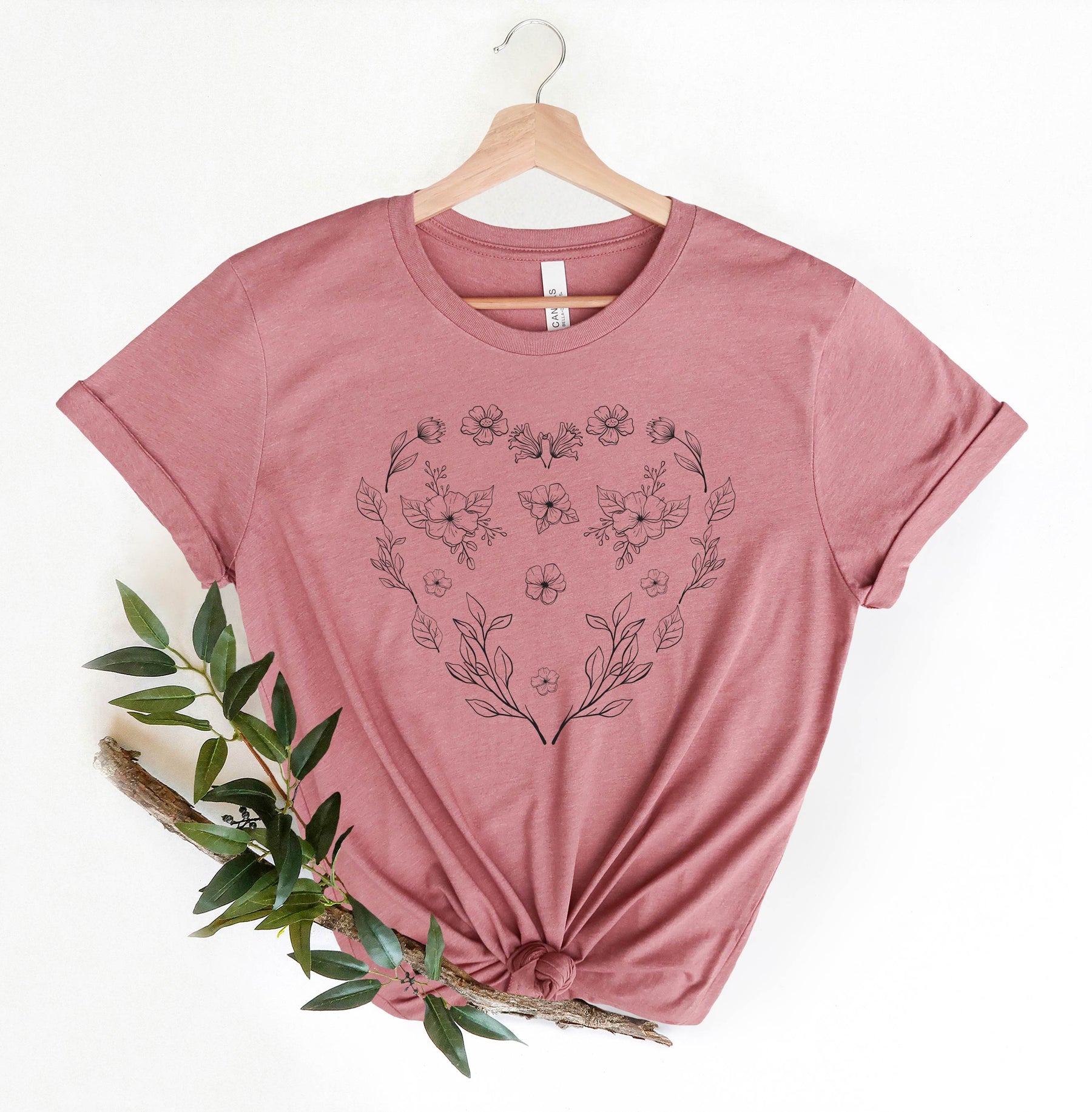 Flower Heart Shirt