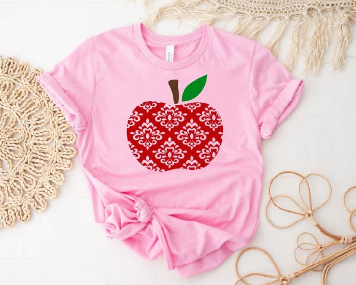 Fancy Apple Teacher Shirt