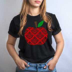 Fancy Apple Teacher Shirt