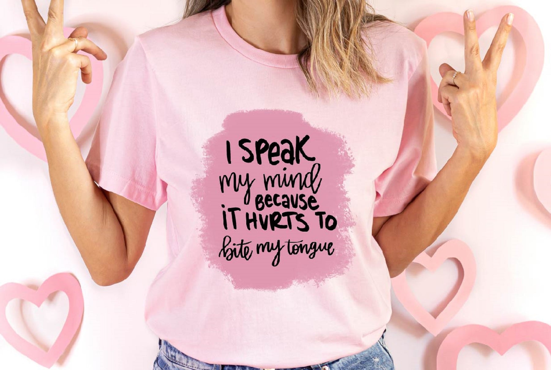 I Speak My Mind Because İt Hurts To Bite My Tongue T-shirt/Sweatshirt