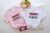 Merry Daddy Mommy Brother Sister Shirt