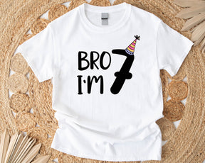 Bro I'm 7 Shirt