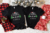 First Christmas As Mr And Mrs 2023 Shirt