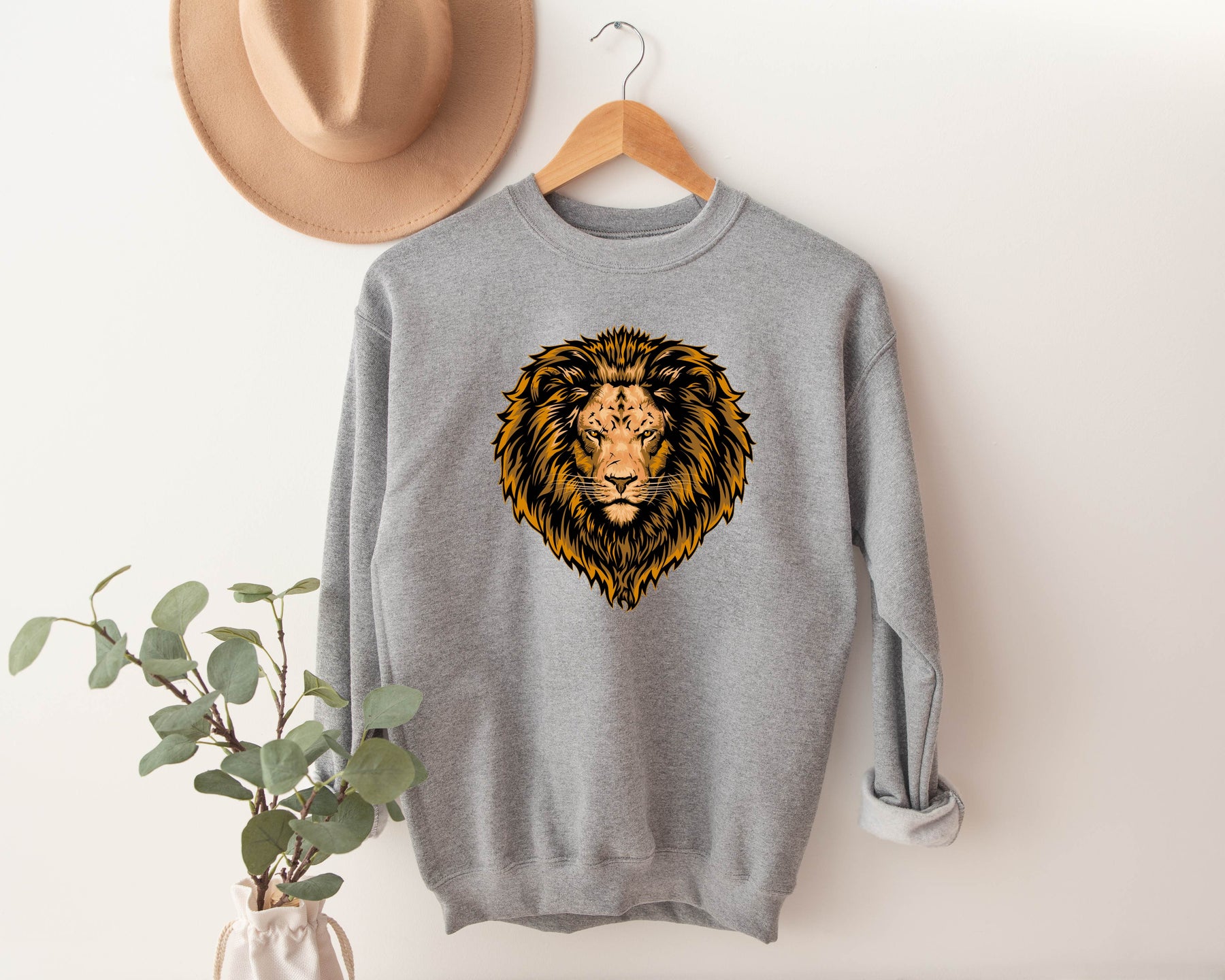 Lion Face Shirt/Sweatshirt