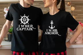 I'm Her Captain, I'm Hıs Anchor, Couples Shirt