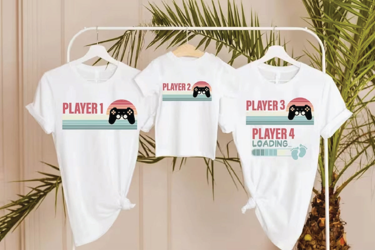 Player 1 Player 2 Player 3 Player 4 Loading Shirts