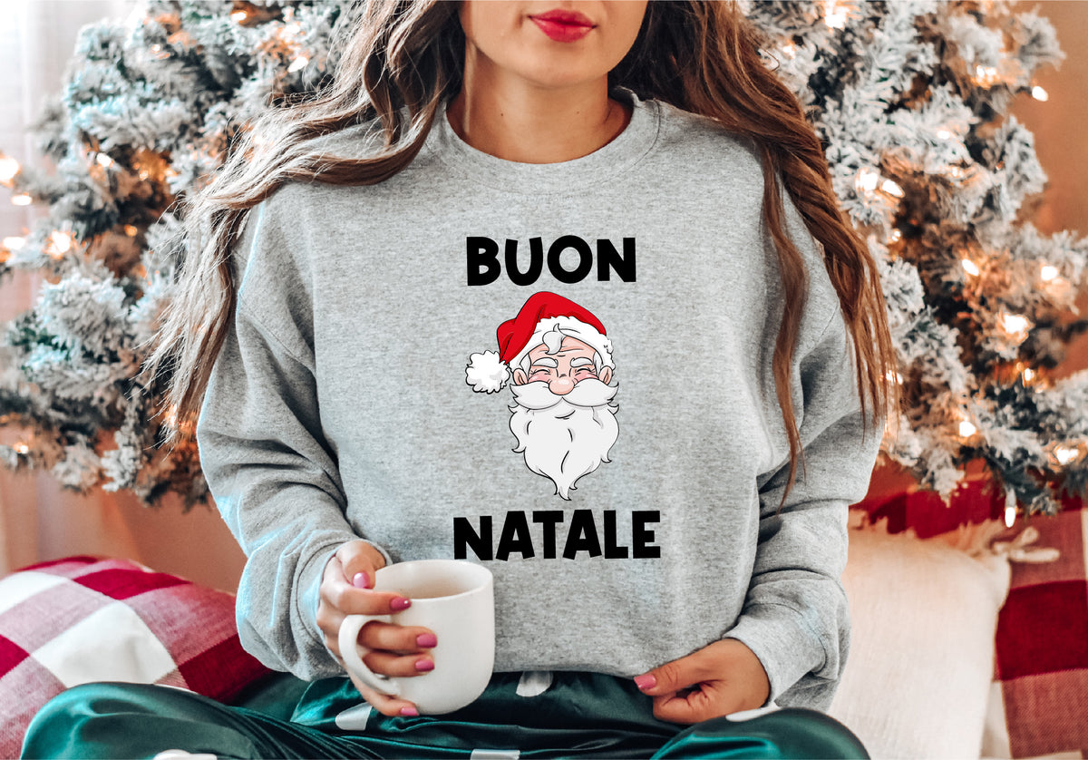 BUON NATALE CHRISTMAS SWEATSHIRT/HOODIE