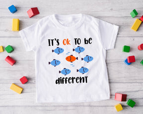 IT'S OKAY TO BE DIFFRENT AUTISM ASPERGER SHIRT