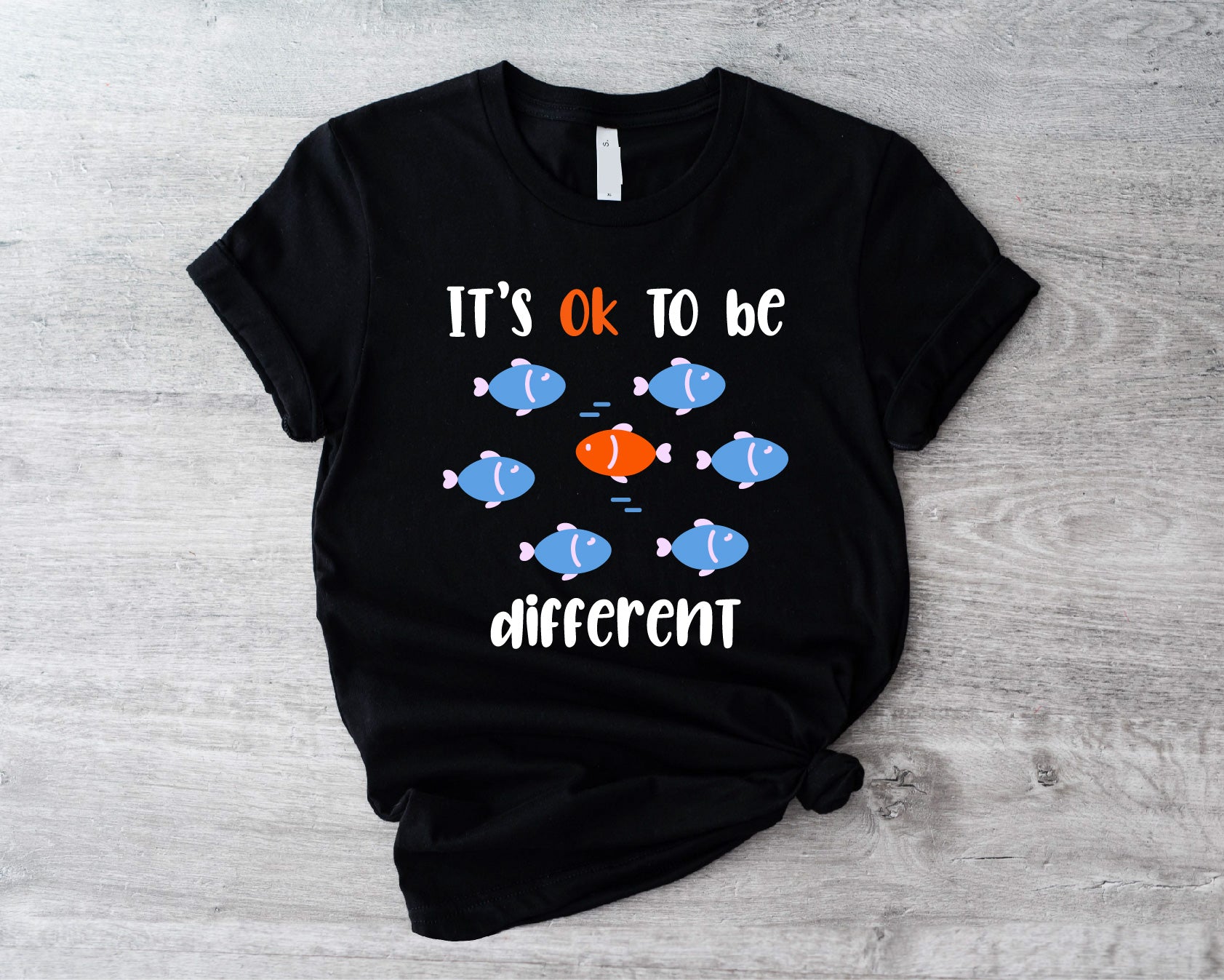 IT'S OKAY TO BE DIFFRENT AUTISM ASPERGER SHIRT