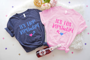 TWIN BIRTHDAY IT'S HIS BIRTHDAY, IT'S HER BIRTHDAY SHIRT