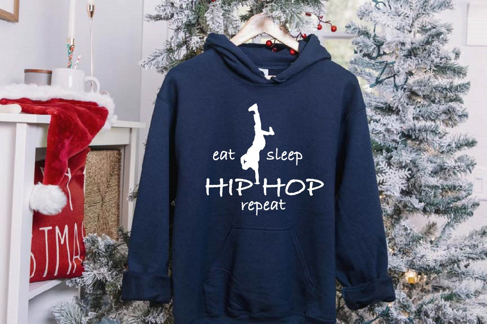 Eat Sleep Hip Hop Sweatshirt