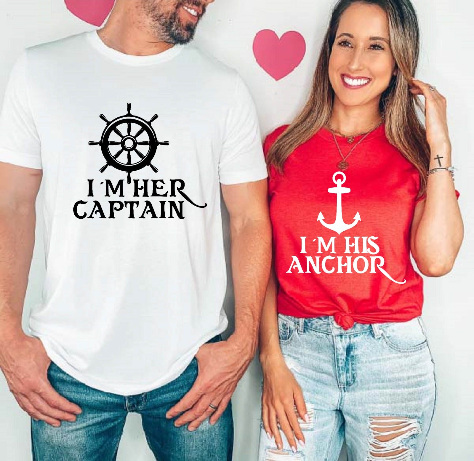 I'm Her Captain, I'm Hıs Anchor, Couples Shirt